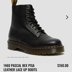Dr Martens Bex Pisa Leather Lace up Boots